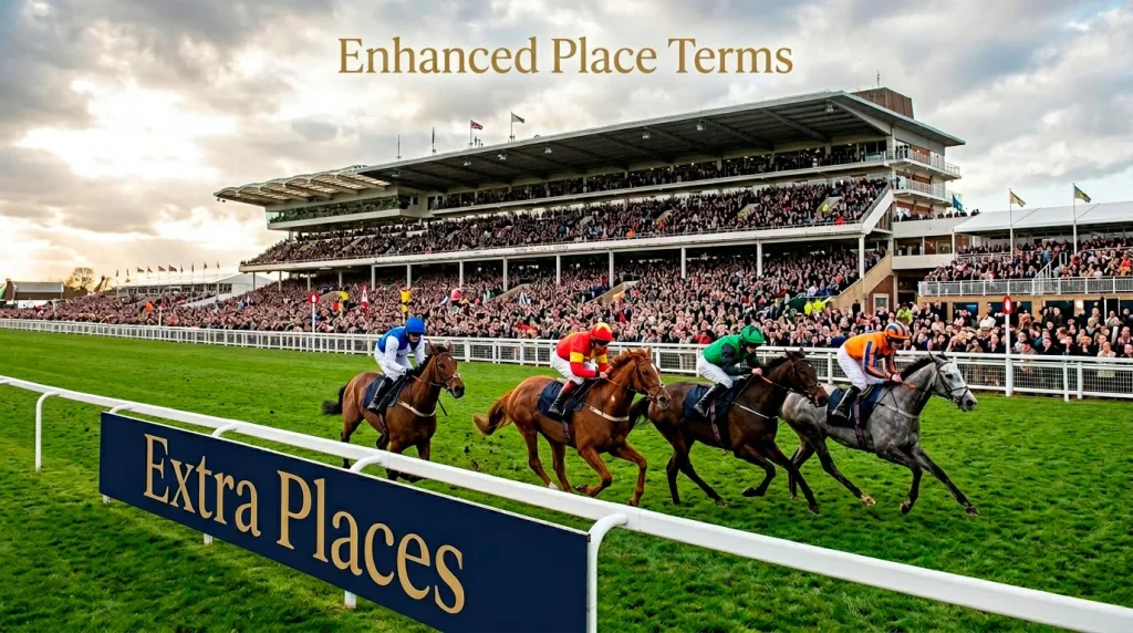 Enhanced place terms and each-way promotions comparison across UK bookmakers